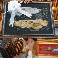 ราคา ปลามังกร เงิน ทอง นำโชค ส่งเสริม ความรุ่งเรือง มั่งคั่ง โชคลาภ อำนาจ บารมี ปัดเปาสิ่งชั่วร้าย ความมั่น แข็งแกร่ง (9304503007)