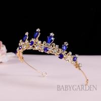 ราคา Bga-เด ็ กสาว Tiara คริสตัลผม Hoop Princess Crowns Rhinestone Crown Headbands Clasps อุปกรณ ์ เสริมสําหรับวันเกิด Party (26400632040)