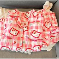 ราคา ชุดนอนเด็ก ลายคิตตี้ เสื้อ+กางเกง (28023520748)