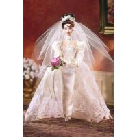 ราคา Vintage Romantic Bride Porcelain Barbie Doll ตุ๊กตาบาร์บี้แท้ พอร์ซเลน ปี 1995 (17675657774)