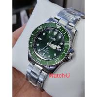 ราคา นาฬิกา Seiko Prospex Solar Diver's 200m รุ่น SNE583P1 SNE583P SNE583 หน้าเขียว (15337889278)