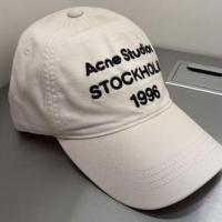 ราคา New หมวก Acne Studios logo cap สี dusty white มือ1ของแท้ พร้อมส่ง (51703045631)