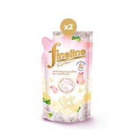 ราคา ไฟน์ไลน์ปรับผ้านุ่มแฮปปี้เนส 500 ถุง ขาว:ขาว Fineline Happiness Fabric Softener Baby Care White 500ml. x2 (15984983147)