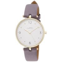 ราคา Fieldwork Analog Watch Martha Leather Strap Genuine Leather GY032-2 Women's Purple (43156315514)