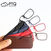 ราคา Ptq แว่นตาอ่านหนังสือ แบบพกพา ผู้หญิง ผู้ชาย คลิปหนีบจมูก พร้อมกล่อง แว่นตาสายตายาว คุณภาพสูง ทุกเพศ (18064970430)