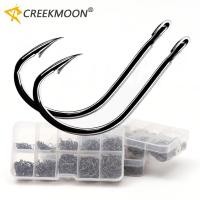 ราคา ชุดตะขอตกปลาคาร์บอน ขนาด 3#-12# สําหรับตกปลาน้ําเค็ม 500 ชิ้น ต่อกล่อง (19593051817)