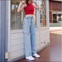 ราคา กางเกงยีนส์ขาดเข่างานป้ายshe(มือ1) (25405101707)