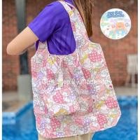 ราคา sale‼️ กระเป๋าช็อปปิ้งลดโลกร้อน กระเป๋าพับได้ลายการ์ตูนน่ารักๆ เนื้อหนาพิเศษ (20147411919)