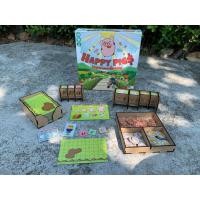 ราคา [Laser-Cut] Happy Pig Board Game [TH/EN]: Wooden Organizer - ชุดกล่องจัดเก็บอุปกรณ์สำหรับเกมรวมพลคนเลี้ยงหมู (21477175226)