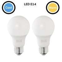 ราคา [[หลอดไฟIKEA]] IKEAแท้100% ราคา/1ชิ้น: หลอดไฟLED E14 470ลูเมน หลอดกลม10498711 20510034 20551699 RPNSPJ (26538467030)