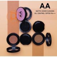 ราคา AA แป้งคูชั่น เนื้อแมท 15g.AA MATTE COVER CUSHION OIL CONTROL SPF50 PA+++ (41317263)