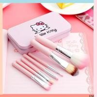ราคา ชุดแปรงแต่งหน้า Hello Kitty 7 ชิ้น / แปรงแต่งหน้าเริ่มต้น 7IN1 + กล่องดีบุก / ชุดแปรงแต่งหน้า 7 IN 1 พรีเมี่ยม (40324529005)