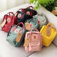 ราคา Fjallraven Kanken กระเป๋าสะพาย Unisex กระเป๋าสะพายข้างผู้หญิงสาว Beg Silang Perempuan Sandang กระเป๋าสตางค์หนังผู้หญิงกระเป๋าสตางค์ (55853620330)
