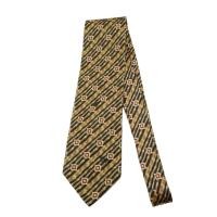 ราคา เนคไท Christian Dior Silk Brown Geometric Korea เนคไทแบรนด์เนม ของแท้ (25441507436)