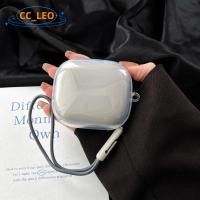 ราคา for Beats Powerbeats Fit Case Transparent Soft Case Cute Lanyard Pendant Suitable for Beats Powerbeats Fit Shockproof Shell Protective Sleeve (47452940696)