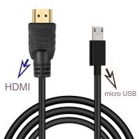 ราคา Universal Micro Usb To Hdmi Mhl สายเคเบิ้ล 1080 P Hdtv สําหรับ Samsung Galaxy Htc Sensation Amaze Evo 3 D โทรศัพท์มือถือ (3166140156)