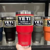 ราคา YETI Rambler 30oz Tumbler - แก้วเดินทางพร้อมฝาปิด Magslider - ของแท้ (900ml) (25089118125)