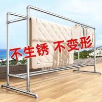 ราคา ก้านเสื้อผ้าก้านคู่ระเบียงชุบสังกะสีท่อเหล็กฟรีราวตากผ้าชั้นวางรวมกันไม้แขวนเสื้อกันลมตั้งพื้น ราคา (50253052229)