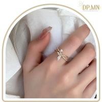 ราคา แหวน 14K หางปลาวาฬ ประดับด้วยเพชร CZ ล้อมวงด้วยไข่มุกเล็กๆ ฟรีไซต์ (17498873037)