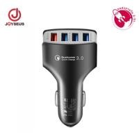 ราคา QC3.0 ที่ชารจ์แบตในรถพร้อมช่องพอร์ต 4 ช่อง สำหรับ Samsung IPhone oppo xaiomi huawei (2132043454)