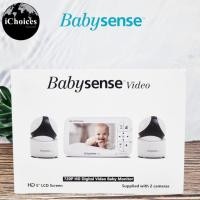 ราคา Babysense_720P HD Digital Video Baby Monitor Supplied with 2 Cameras V65-2US เบบี้มอนิเตอร์ กล้องดูลูกน้อย กล้องดูเด็ก (29564733147)
