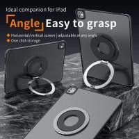 ราคา 360 ° ที่ยึดแม่เหล็กหมุนได้สำหรับแท็บเล็ตทุกชนิด ขาตั้งโลหะสากล ทนทาน หมุนได้ 360 องศา อุปกรณ์เสริมแท็บเล็ต (29481473314)