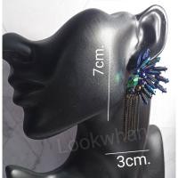 ราคา DY9,ต่างหู,ต่างหูแฟชั่น,ต่างหูแฟชั่นเกาหลี,ต่างหูแฟชั่นดารา,ต่างหูโบฮีเมี้ยน,งานอลัง,ต่างหูฟรุ้งฟริ้ง,แฮนด์เมด,DIY (22470146974)