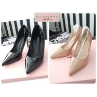 ราคา SHUBERRY ขายคู่ ดำ ครีมนู๊ดผู้ดี Size36 (1383099819)