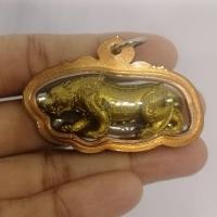 ราคา เสือพยัคฆ์ราชพุทธาคม​ เขาอ้อ​ วัดภูเขาทอง​ เลียบพลาสติกกันน้ำ (8081804739)