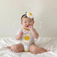 ราคา บอดี้สูทไข่ดาว ชุดไข่ดาว มาพร้อมที่คาดผมไข่ดาว มีไซด์ให้เลือกค่ะ บอดี้สูทเด็ก (10903410320)