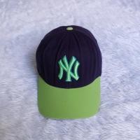 ราคา หมวกมือสองของแท้ NY ไซส์ S-M สีกรม ปีกเขียว (10658613467)