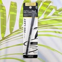 ราคา (L'Oreal Paris®) Infallible Pro-Last Pencil Eyeliner Waterproof&Smudge Resistant, Black 1.2g ดินสอเขียนขอบตา กันน้ำ สีดำ (27192551336)
