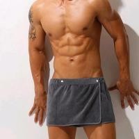 ราคา ผู้ใหญ่ผู้ชายสั้นกางเกงผ้าขนหนูไมโครไฟเบอร์นุ่มสวมใส่ 140 X 30 ซม (48351309367)