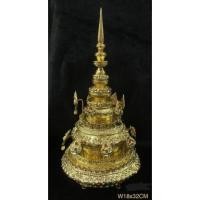 ราคา (พร้อมส่ง)รัดเกล้ายอด เครื่องประดับชุดไทย รัดเกล้ายอดลิซ่า มงกุฎชฎา (13917380195)