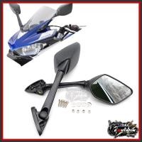 ราคา YAMAHA กระจกทรง R3 ใส่ NINJA300 / NINJA400 / ZX25r / ZX6R / R3 NMAX XMAX ADV PCX Semspeed กระจกมองหลังรถจักรยานยนต์ (17329359295)