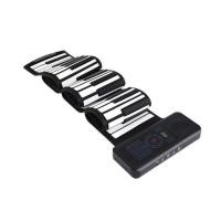 ราคา 88 คีย์ เปียโนอิเล็กทรอนิกส์แบบม้วนด้วยมือ เปียโนม้วนมือ เปียโนแบบพกพา แป้นพิมพ์หนา 88-Key Roll up Piano (7453073786)