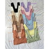 ราคา เสื้อครอป โชว์หลัง เว้าหลัง สุดเซ็กซี่ น่ารักครอป แขนกุด (18041561215)