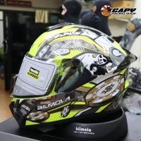 ราคา Model ใหม่ล่าสุด 2019 หมวกกันน็อค หมวกกันน๊อค Bilmola รุ่น NEXX ลาย Joker เหลือง ชิลด์ปรอท มีขนาด S,M,L,XL,XXL (2272114120)