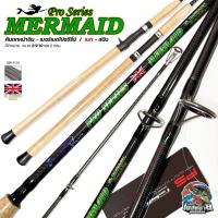 ราคา คันหน้าดิน นางเงือก เมอร์เมท Mermaid Pro Series รีซีทฟูจิแบลงก์ลายผ้าเบท-สปิน 10 ฟุต 2 ท่อน งานหน้าดิน งานบ่อ (20146504861)