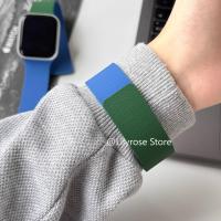 ราคา สายแม่เหล็กคุณภาพสูงสําหรับ iWatch S11 สาย iWatch S10 ซิลิโคนแม่เหล็ก Apple Watch S9 Ultra3 สาย S9 S8 S7 S6 S5 S4 S3 S2 S1 SE3 ผู้ชายและผู้หญิงสีเขียวสีฟ้าลายลิ้นจี่ (53702155836)