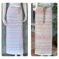 ราคา ผ้าถุงผ้าฝ้ายพิมพ์ลาย ผ้าถุงป้ายพันมีเชือกผูกสวยๆ (19137010648)