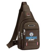ราคา Manchester City Champions Again Sling Bag Men modified car Men Bag Multifunctional Cross Body Bags Waterproof Canvas Adjustable Strap Ready Stock (55953874268)