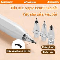 ราคา ปลายปลายปากกาทดแทนสําหรับ Apple Pencil Pro/ Pencil 1/ Pencil 2 กันลื่น ลดเสียงรบกวน ไม่ขูดหน้าจอ (52000773719)