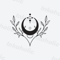 ราคา รอยสัก Inka Moonsoon - สติ๊กเกอร์รอยสักชั่วคราว 11cmx9cm สวยเท่ กันน้ํา ติดทนนาน (42358822952)