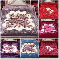 ราคา ผ้าห่มหนานุ่ม 2 ชั้น ผ้าห่มขนมิ้ง ผ้าห่มเกาหลี ลวดลายดอกไม้ หน่านุ่ม ผืนใหญ่ ขนาด 7 ฟุต (195*225 cm.) (19284881227)