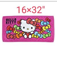 ราคา Sanrio ลิขสิทธิ์แท้ 100% ผ้าขนหนู 16×32"หรือ 27×54" ใยธรรมชาติ 100% พิมพ์ลายลิขสิทธิ์แท้ สีสันสดใส ซับน้ำได้ดี แท้100% (28266264216)