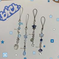 ราคา [ลูกปัด__ขนมปัง] พวงกุญแจมินิทะเล สายคล้องโทรศัพท์ พวงกุญแจปลาดาว (27835385244)