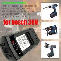 ราคา 36V แบตเตอรี่ลิเธียมไอออน ความจุสูง 2026 สำหรับเครื่องมือไฟฟ้า Bosch BAT810 BAT836 BAT840 GBH36V-Li (42426339043)