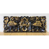 ราคา งานไม้แกะสลัก แผ่นไม้แกะสลัก ไม้สัก ลายช้างคู่ ไม้แกะสลัก รูปช้าง สีดำปัดทอง งานฝีมือ ขนาด 35x90 ซม.ของตกแต่งผนัง บ้าน (40427325475)