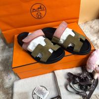 ราคา ❤️Used Like New Hermes Chypre Sandal In Epsom Calfskin With Anatomical Rubber Size 39 เหมาะเท้า 24-24.5CCm (42403126203)